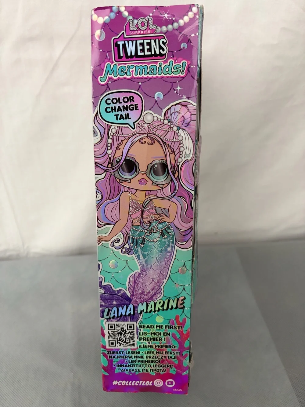 LOL Surprise Tweens Mermaids Lana Marine Color Change Tail Doll New(F227)